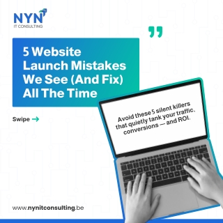 5 Website Launch Mistakes We See (And Fix) All the Time