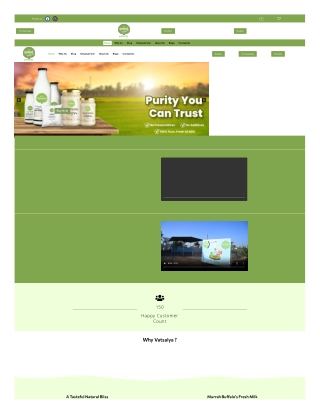 Quality Milk In Kolhapur & Murrah buffalo A2 milk- Vatsalya Farm