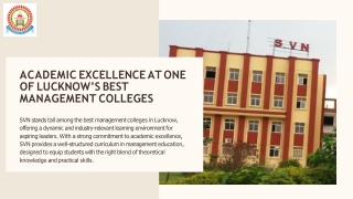 academic excellence at one