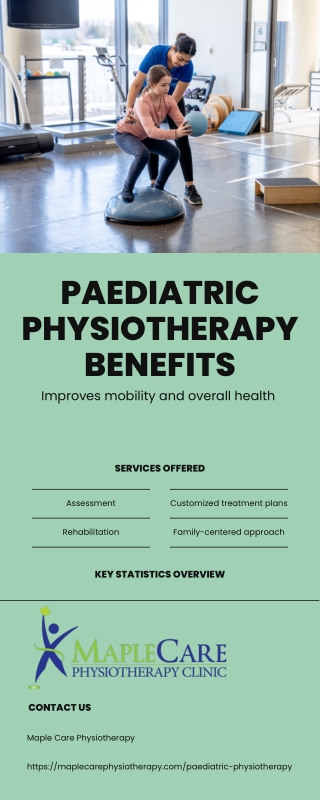 Paediatric Physiotherapy Ottawa - MapleCare Physiotherapy.