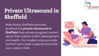 Private Ultrasound in Sheffield