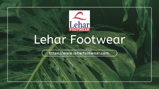 Best Footwear Manufacturers and Suppliers in India