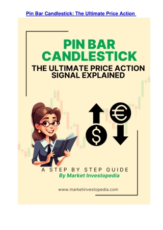 Pin Bar Candlestick Learn and earn form market