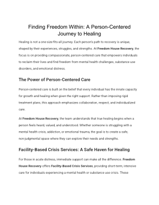 Finding Freedom Within_ A Person-Centered Journey to Healing