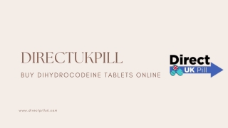 Buy Dihydrocodeine Tablets Online | Directpilluk.com