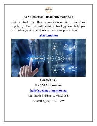 Ai Automation Beamautomation.au (1)