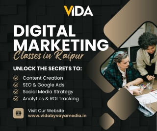 Vida’s Top Digital Marketing Classes in Raipur for All Levels