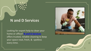 n and d services