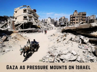 Gaza as pressure mounts on Israel