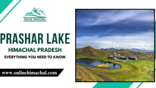 Prashar Lake, Himachal Pradesh Everything You Need to Know