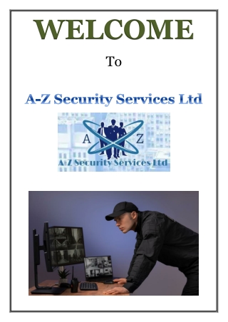 From Risk Assessment to Protection- The Full Spectrum of UK Private Security Services