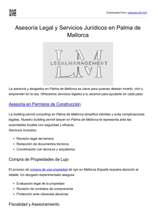 Asesoría en derecho administrativo – Consultores legales en Mallorca