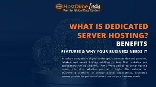what is dedicated server hosting