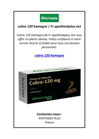 cobra 120 kamagra | Fr.apotheekplus.net