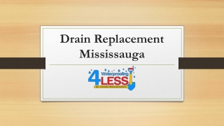 Emergency Drain Replacement Mississauga