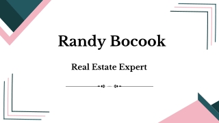 Randy Bocook - Real Estate Expert