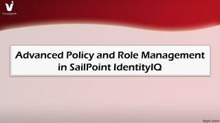 Top Sailpoint Identityiq Course Online by Visualpath