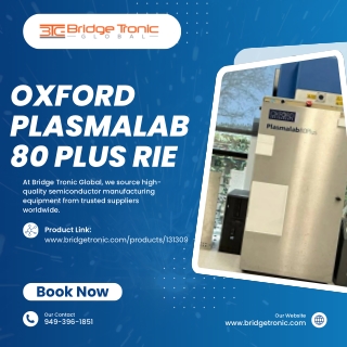 Oxford Plasmalab 80 Plus RIE