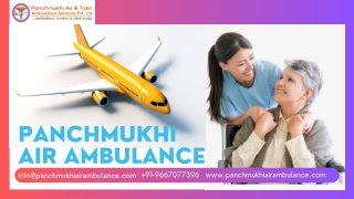 Choose an Effective Air Ambulance from Mumbai and Chennai with the Latest Medical Machines by Panchmukhi