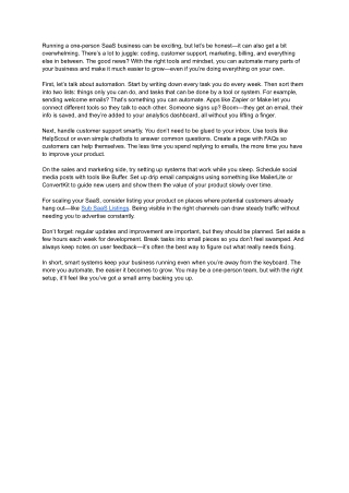 If you're an indie hacker looking to start an online business without needing a big team or lots of mone-3