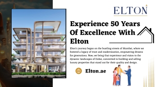 Properties Near Meydan One Mall - Elton