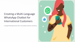 creating a multi language whatsapp chatbot