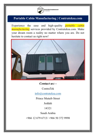 portable cabin manufacturing contrateksa com