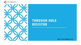 through hole resistor
