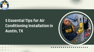 5 Essential Tips for Air Conditioning Installation in Austin, TX