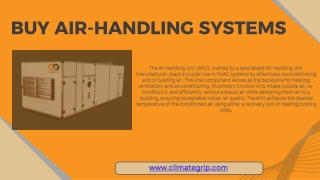 buy air handling systems