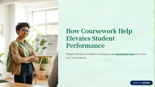 how coursework help elevates student performance