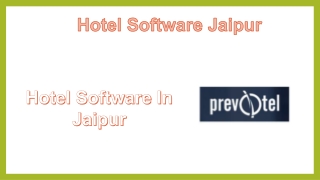hotel software jaipur