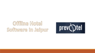 offline hotel software in jaipur