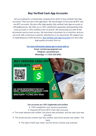 World Wide Best 17 Sites Buy Verified Cash App Accounts
