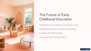 the future of early childhood education