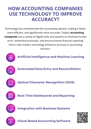 How Accounting Companies Use Technology To Improve Accuracy?
