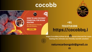 COCONUT CHARCOAL FOR ROOM HEATING