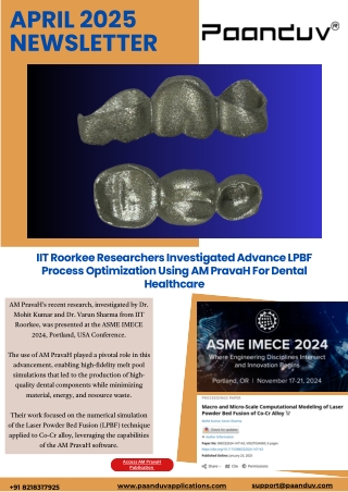 april 2025 newsletter