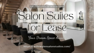 Modern Salon Suites for Lease in Prime Locations