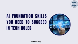 AI Foundation Skills You Need to Succeed in Tech Roles
