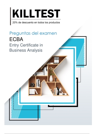 Apruebe su examen con las preguntas más actualizadas del examen IIBA ECBA