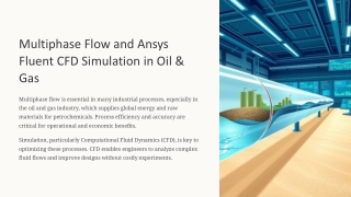 multiphase flow and ansys fluent cfd simulation
