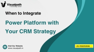 Microsoft Dynamics CRM Online Training | CRM Certification
