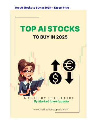 Must-Have AI Stocks for Traders in 2025