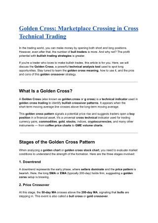 Golden Cross
