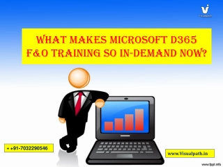 what makes microsoft d365 f o training so in demand now