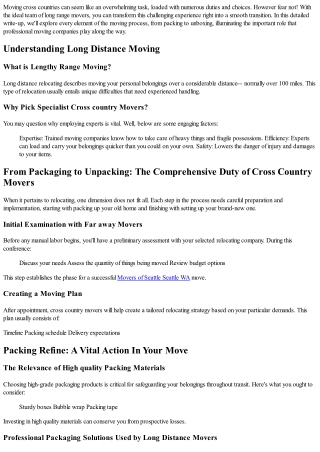 moving cross countries can seem like