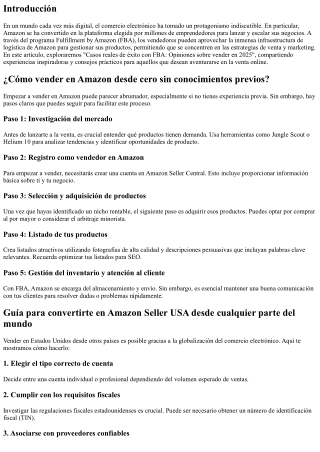Casos reales de éxito con FBA: Opiniones sobre vender en 2025