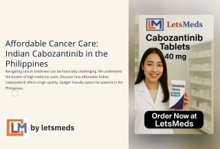 Indian Cabozantinib 40mg Tablets at Lowest Price In Philippines