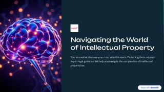 Expert Intellectual Property Legal Services to Safeguard Innovation